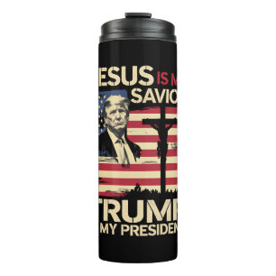 Bouteilles Isothermes Jésus Est Mon Sauveur Trump Est Mon Président État