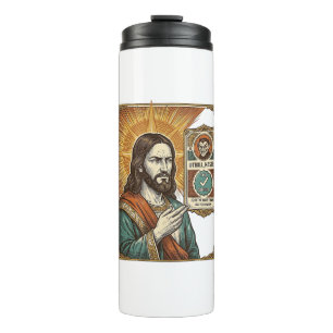 Bouteilles Isothermes Jésus Faux Vérifié Coche Arnaque Troll Social Hu