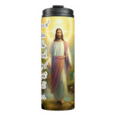 Bouteilles Isothermes Jésus : grâce, amour, amitié Divine (Devant)