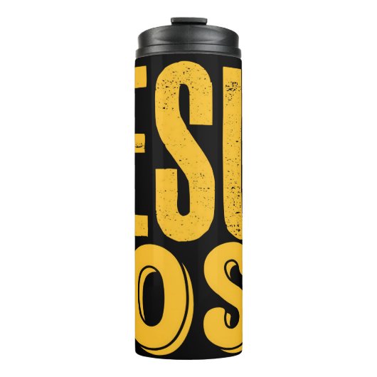 Bouteilles Isothermes Jesus Is My Boss (Devant)