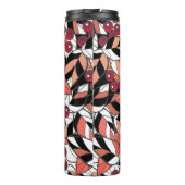 Bouteilles Isothermes Jeter Oreiller Caricature Abstraite feuilles baies (Dos)