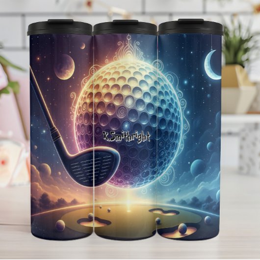 Bouteilles Isothermes Jeu de golf cosmique