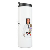 Bouteilles Isothermes Jiu Jitsu Papa photos personnalisées et texte manu (Tourné sur la droite)