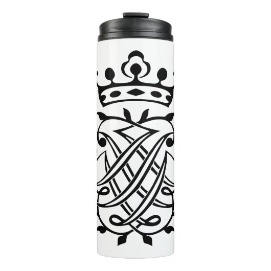 Bouteilles Isothermes Johann Sebastian Bach Crest Monogramme Insignia (Devant)