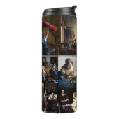 Bouteilles Isothermes Johannes Vermeer - Patchwork de chefs-d'oeuvre (Tourné sur la gauche)
