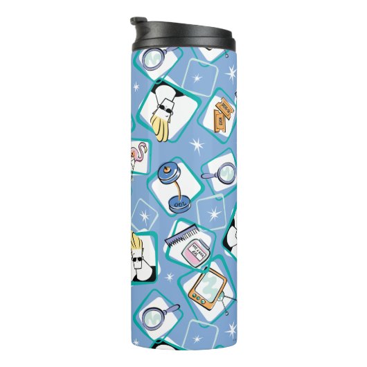 Bouteilles Isothermes Johnny Bravo Icon Pattern (Tourné sur la droite)