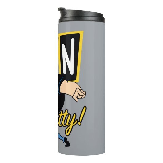 Bouteilles Isothermes Johnny Bravo - Man I'm Pretty (Tourné sur la droite)