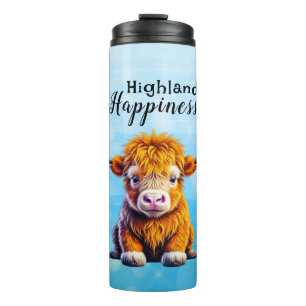 Bouteilles Isothermes Joie des Highlands Bébé Vache Mignonne