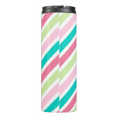 Bouteilles Isothermes Joli ananas rayé (Dos)