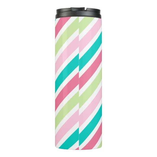 Bouteilles Isothermes Joli ananas rayé (Dos)
