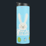 Bouteilles Isothermes Joli Bunny de Pâques oeufs de chasse printemps de<br><div class="desc">Cute Bunny Joyeux OEufs de Pâques Fête de Chasse Printemps Design tendance Design tendance. Événement Pâques pour enfants,  Anniversaire,  Baby shower Décoration de Brunch Pâques. Illustration de mignons animaux lapins. Beau cadeau et cadeau</div>