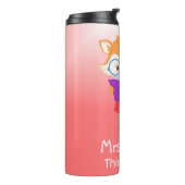 Bouteilles Isothermes Joli cadeau d'enseignant rose avec Fox (Tourné sur la gauche)