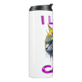 Bouteilles Isothermes Joli chat s6 (Tourné sur la gauche)