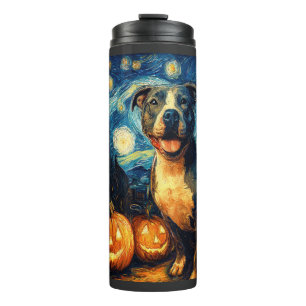 Bouteilles Isothermes Joli chien American Staffordshire Terrier Hallowee