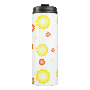 Bouteilles Isothermes Joli coloré motif fleur de marguerite
