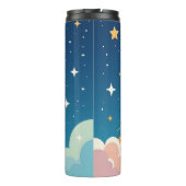 Bouteilles Isothermes Joli fusée spatiale qui décolle (Dos)