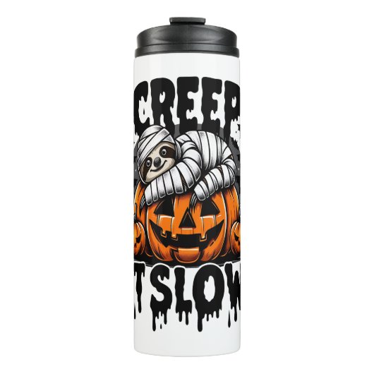 Bouteilles Isothermes Joli Halloween Sloth (Devant)