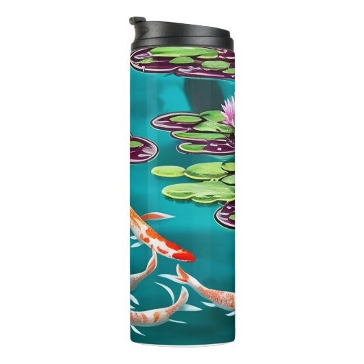 Bouteilles Isothermes Joli Koi Pond (Tourné sur la droite)