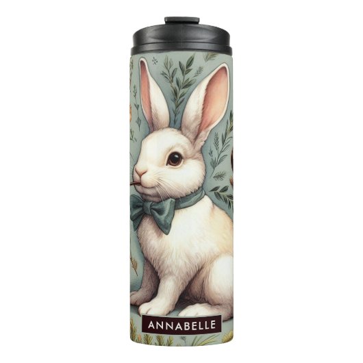 Bouteilles Isothermes Joli lapin Vintage (Devant)