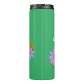 Bouteilles Isothermes Joli lenteur loris sur dessin de branche (Dos)