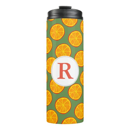 Bouteilles Isothermes Joli Monogramme Été Orange Slices (Devant)