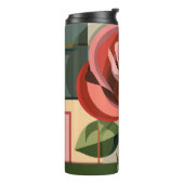 Bouteilles Isothermes Joli Monogramme Floral Tumbler (Tourné sur la gauche)