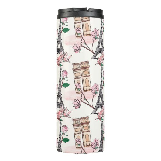 Bouteilles Isothermes Joli Monogramme Thème Français | Les monuments de (Dos)