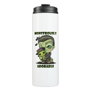 Bouteilles Isothermes Joli monstre de Frankenstein avec peluche