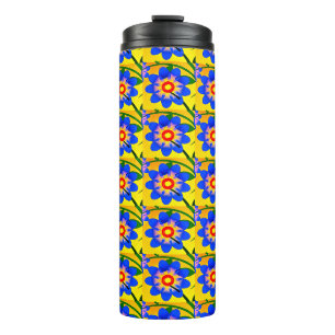 Bouteilles Isothermes Joli Motif de fleurs Abstraites