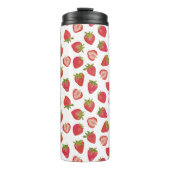 Bouteilles Isothermes Joli motif de fraise d'été (Devant)