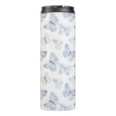 Bouteilles Isothermes Joli Papillons blancs violets Anniversaire (Dos)