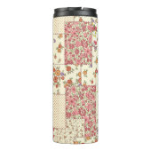 Bouteilles Isothermes Joli Patchwork Floral Conception transparente (Dos)