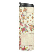 Bouteilles Isothermes Joli Patchwork Floral Conception transparente (Tourné sur la droite)