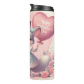 Bouteilles Isothermes Joli renard de caricature Saint Valentin (Tourné sur la droite)