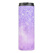 Bouteilles Isothermes Joli violet rose parties scintillant d'anniversair (Dos)