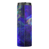 Bouteilles Isothermes Jolie Abstraite perruques vives de bleu rose vert (Dos)