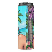 Bouteilles Isothermes Jolie dame en Bikini Retro Breach (Dos)