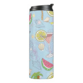 Bouteilles Isothermes Jolie illustration estivale motif avec pastèque, (Tourné sur la gauche)