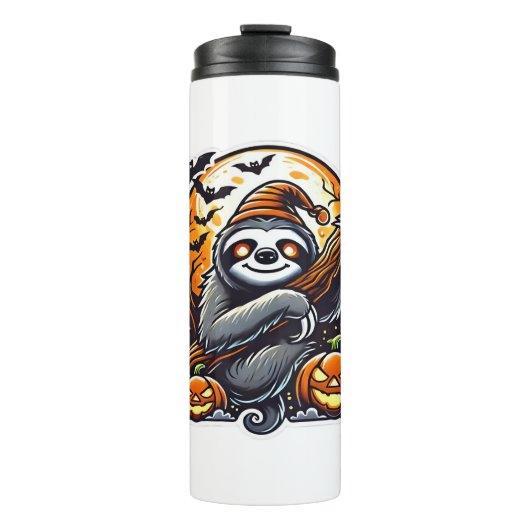 Bouteilles Isothermes Jolie Soirée Sloth Halloween classique T-shirt (Devant)