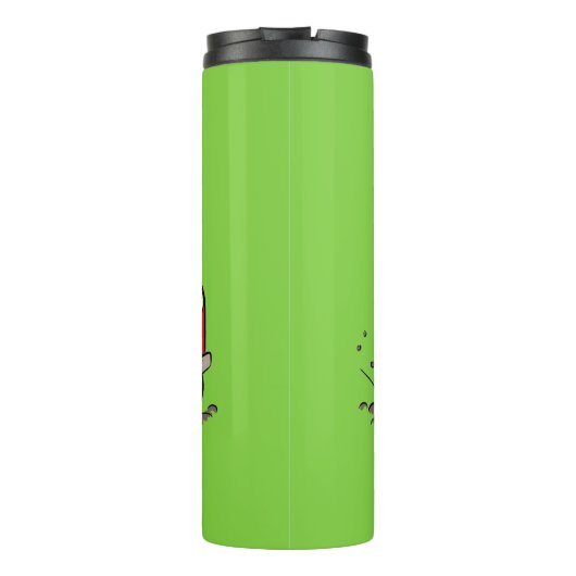 Bouteilles Isothermes Jolie vache heureuse conduisant un dessin animé de (Dos)