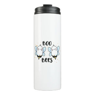 Bouteilles Isothermes Jolies abeilles fantômes - Halloween drôle sur fon