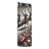 Bouteilles Isothermes Jolly Père Noël et Happy Reindeer (Tourné sur la droite)