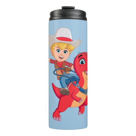 Bouteilles Isothermes Jon et Blitz | Dino Ranch (Devant)