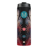 Bouteilles Isothermes Jonglage Abstrait Imaginaire moderne Fractal Monog (Devant)