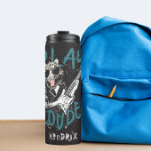 Bouteilles Isothermes Jouer plus fort | Rock 'n' Roll Punk Tiger Guitare