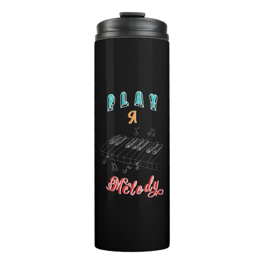 Bouteilles Isothermes Jouer Une Melody Boyfriend Piano (Devant)