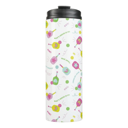 Bouteilles Isothermes Joueuse de Pickleball Cadeau pour sa Mug de spécia (Devant)