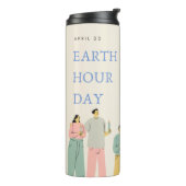 Bouteilles Isothermes Jour des terres (Tourné sur la gauche)