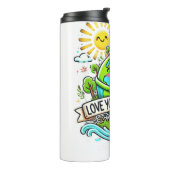 Bouteilles Isothermes Jour des terres tous les jours (Tourné sur la gauche)