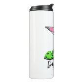 Bouteilles Isothermes Jour Diner Cocktail Cosmo Rose, Pickleball Limes (Tourné sur la gauche)